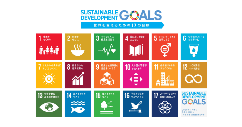 SUSTAINABLE DEVELOPMENT GOALS 世界を変えるための17の目標