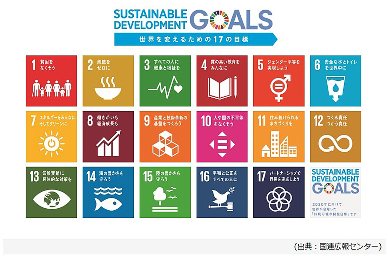 SUSTAINABLE DEVELOPMENT GOALS 世界を変えるための17の目標