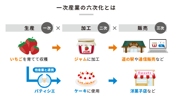 一次産業の六次化とは